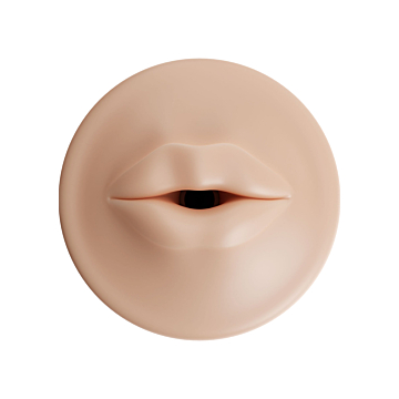 Autoblow AI Ultra Mouth Sleeve - Light skin tone