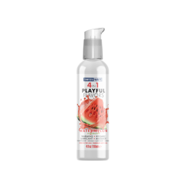 Swiss Navy - 4 in 1 Lubricant with Watermelon Flavor 118 ml