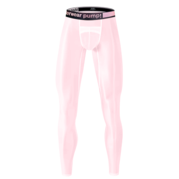 Nylon Made Mens Breathable Quick Drying High Performance Fit Pink