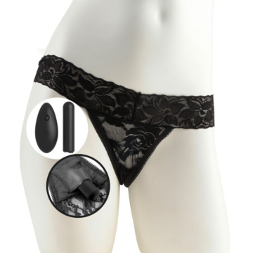 Fetish Fantasy Limited Edition Remote Control Vibrating Panties Regular Size Black OS