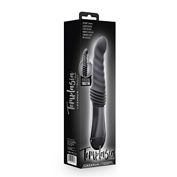 TEMPTASIA LAZARUS THRUSTING DILDO BLACK