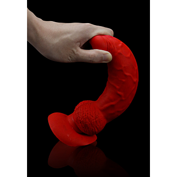 Fantasy Animal-Inspired Dildo – Red