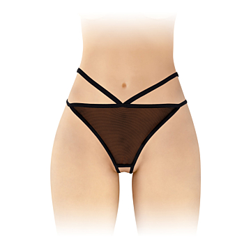 STG OPEN SYLVIE BLACK TU