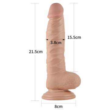 7.5" Real Extreme Dildo 1