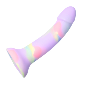 Colorful Silicone Realistic Dildo 