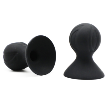 Nipple Suction Cups Black (2 pcs) 