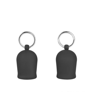 2 Silicone Pumps for Nipples with Metal Ring