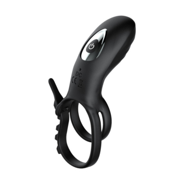 Adjustable Double cockring  with remote Control