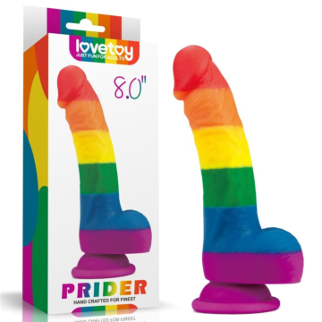 Lovetoy 8'' Prider Dildo 