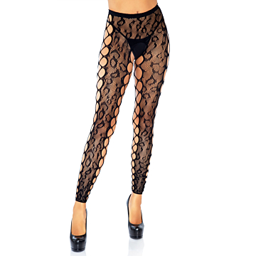 Leg Avenue Footless crotchless tights os