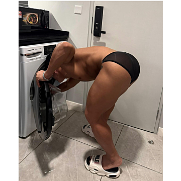 Cotton Mens Brief Black