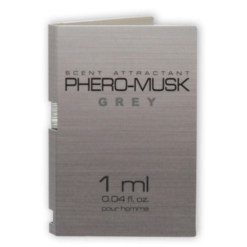 Phero-Musk Grey Pheromone Perfume for Men 1 ml