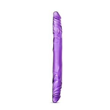 B YOURS 14DOUBLE DILDO PURPLE