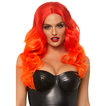 Ombre long wavy wig