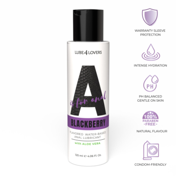 Anal Lubricant A is for Blackberry 120 ml