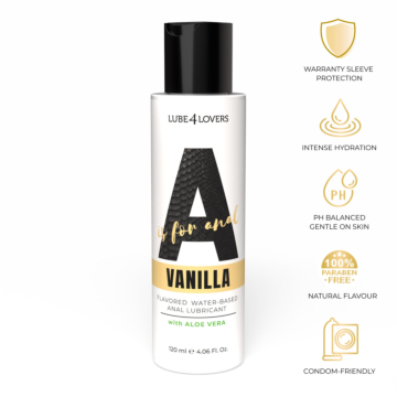 Anal Lubricant A is for Vanilla 120 ml