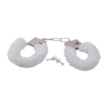 Bestseller Handcuffs with White Fur - Toyz4Lovers