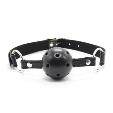 Breathable O Ring Ball Gag Black