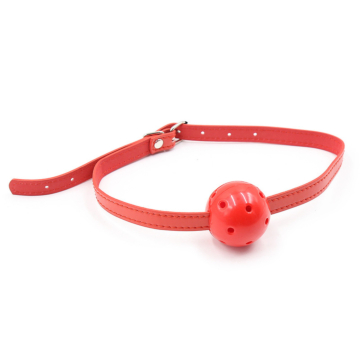 Breatheable Beginners Ball Gag Red