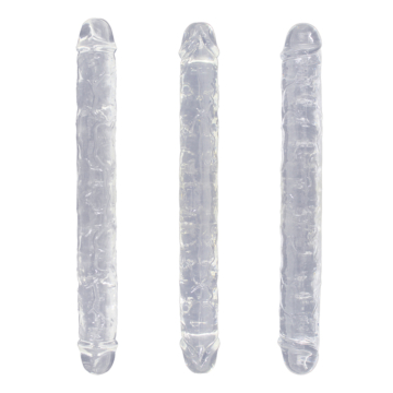 Clear Desire – Jelly Dildo with Dual Ends