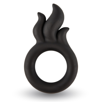 VELV'OR - ROOSTER HAWK FLAMING CREST COCK RING