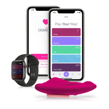 OhMiBod - Foxy Bluetooth App-Controlled Wearable Panty Vibrator