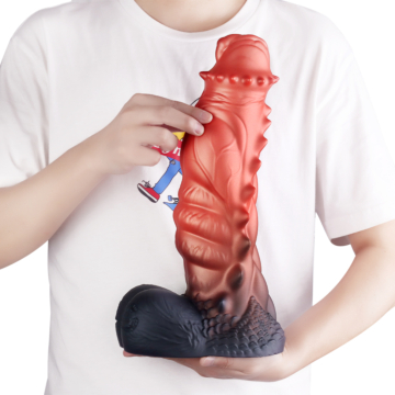 Fantasy Monster Dildo Red XXL