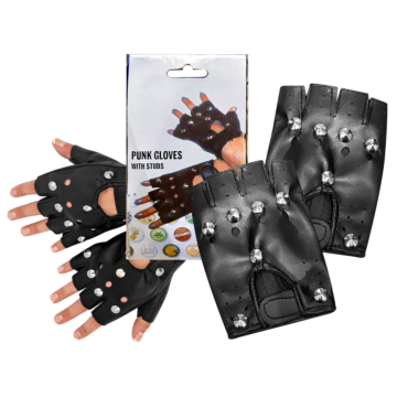 Fingerless Punk Gloves 13,5cm