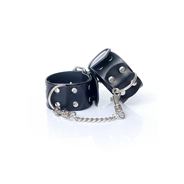 Handcuffs with studs 4 cm (Vegan Leather)