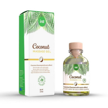 Intt - Vegan Massage Gel With Coconut Flavor and Heating Effect 30ml