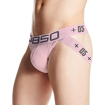 Cotton Jockstrap Mens Underwear Pink 