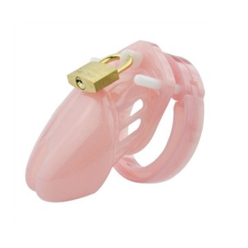 Locky Mini Chastity Cage 6 x 3.2cm Pink