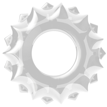 POWER PLUS Cockring 1 Clear