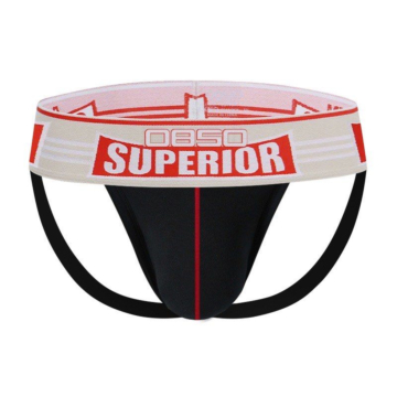 Mens Thongs Jockstraps Underwear Cotton Breathable Quick dry Male Black