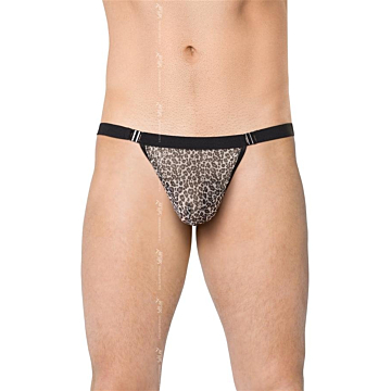 Mens Thong 4528 - Grey Panther - OneSize