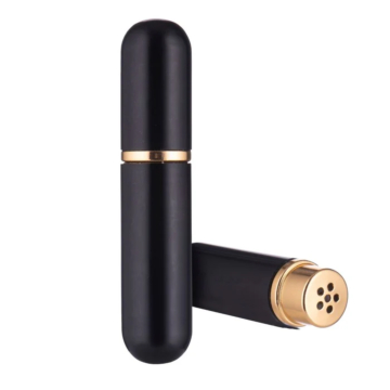 Inhaler Aluminum Tube Black