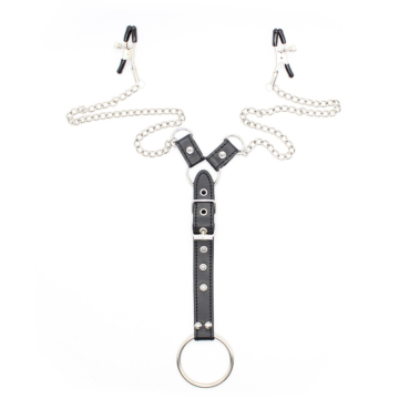 Nipple Clamps and Cock Ring  