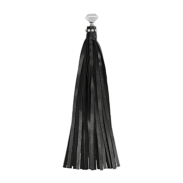 BDSM Diamond Studded Flogger  - Shots Media - Black