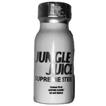 Poppers Leather Cleaner Jungle Juice Supreme Steel 30ml