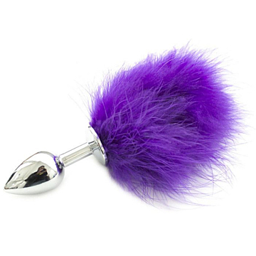 Pon Tail Anal Plug Purple