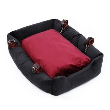 Roleplay Inflatable Fetish Couch Dogie Style with Wrist Restraints