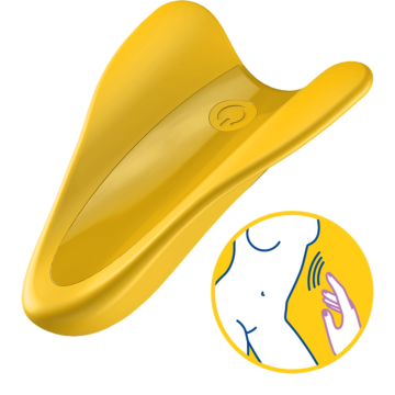 Satisfyer High Fly Finger Vibrator Yellow