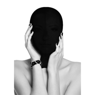Shots Ouch Subjugation Mask Black

