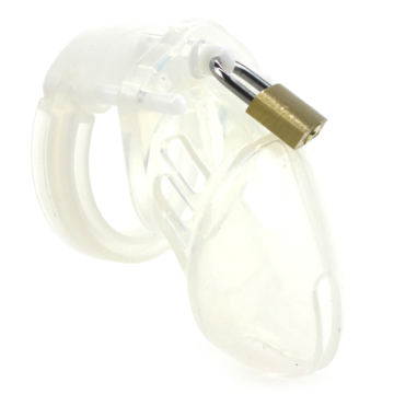 Silicone Chastity Cock Cage Clear