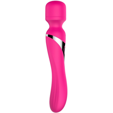 Dual Wand Massager Vibrator - Pink