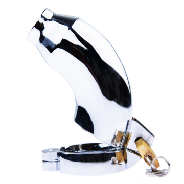 Stainless steel Male Chastity Cage Device S
