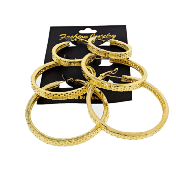 Gold Tear Drop Earrings