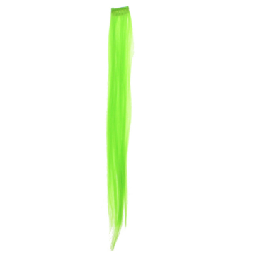 Aprox. 57cm Neon Green Hair Highlights/ Extensions