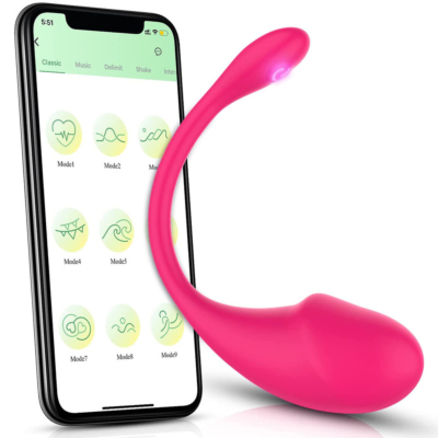 Tadpole APP Control Smart Vibration Egg Rose Long Distance Vibrator